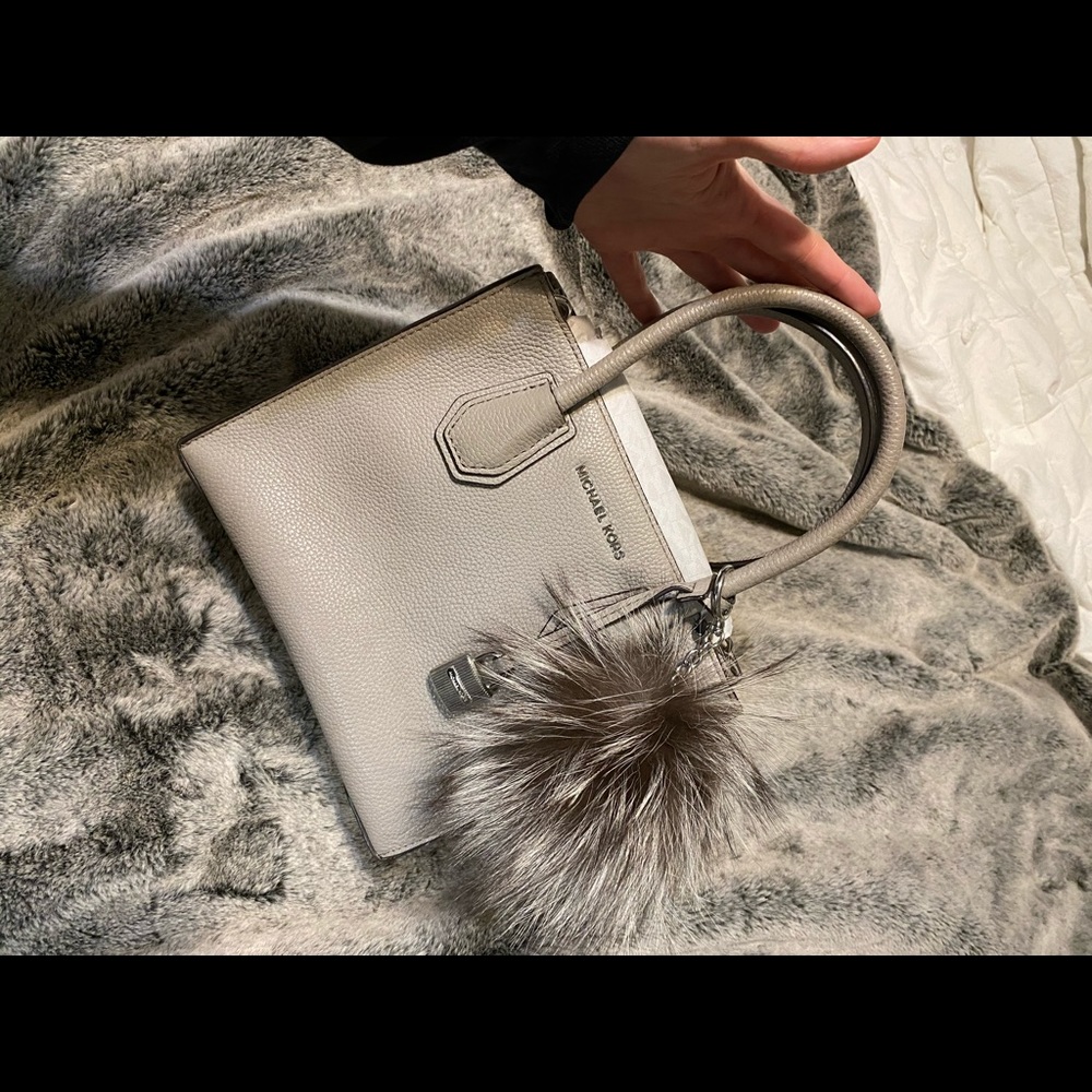 Grey Michael Kors Mercer Crossbody